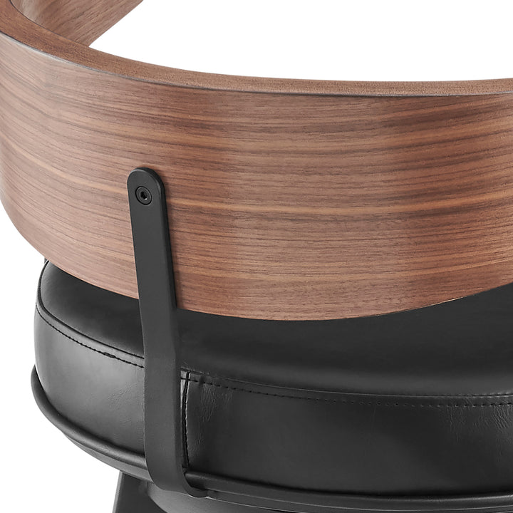 20.5"W x 20.5"D x 34"H / Vintage Black/Matte Black