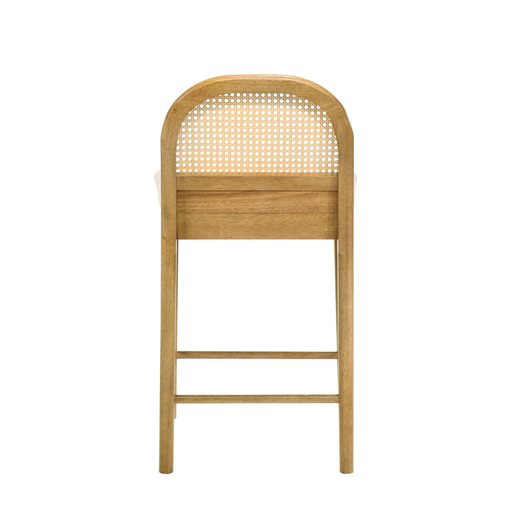 21.5"W x 18"D x 35"H / White/Amber Glow