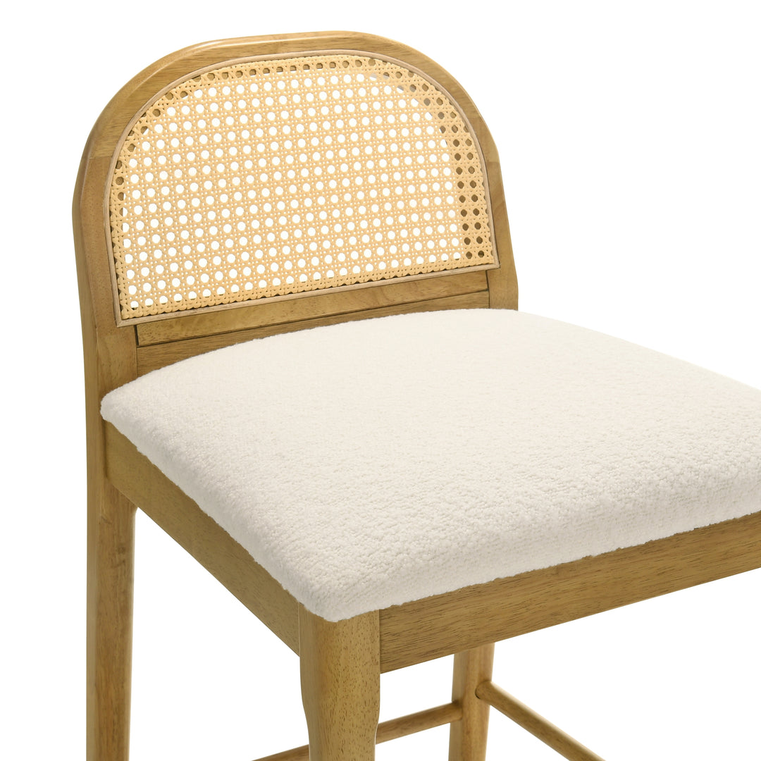 21.5"W x 18"D x 35"H / White/Amber Glow