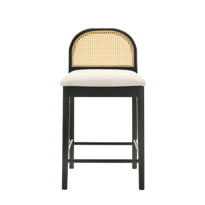 21.5"W x 18"D x 35"H / White/Black
