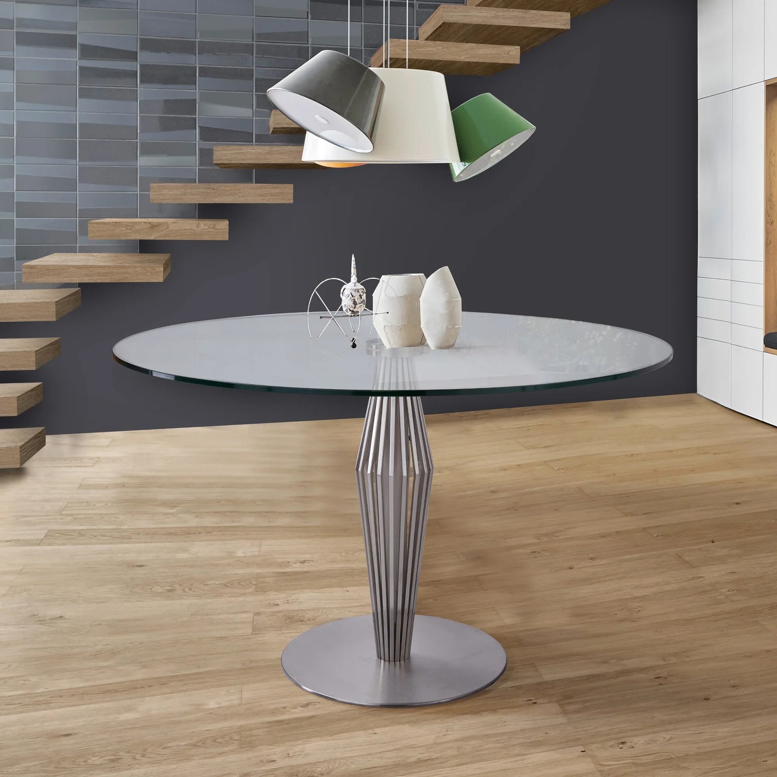 American Home Furniture Armen Living Lindsey Dining Table