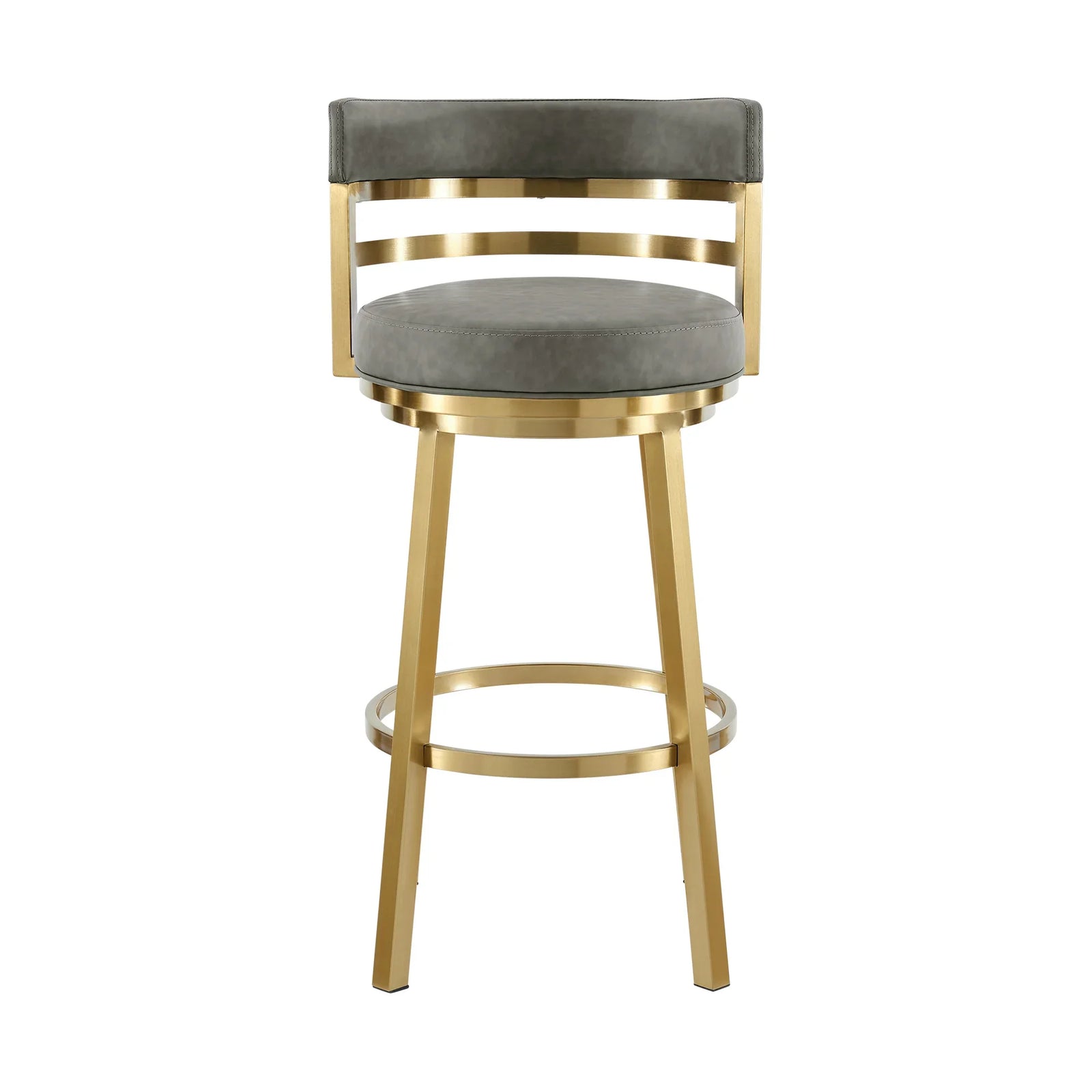 American Home Furniture Armen Living Madrid 30" Counter Stool Set of 2