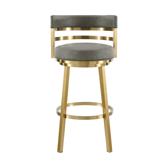 American Home Furniture Armen Living Madrid 30" Counter Stool Set of 2