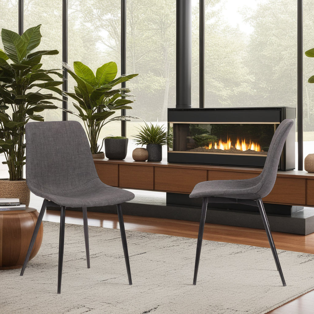 18"W x 21"D x 32"H / Charcoal/Black Powder Coat