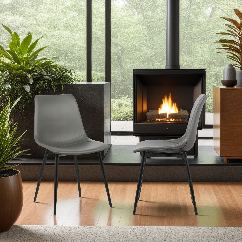 18"W x 21"D x 32"H / Gray/Black Powder Coat