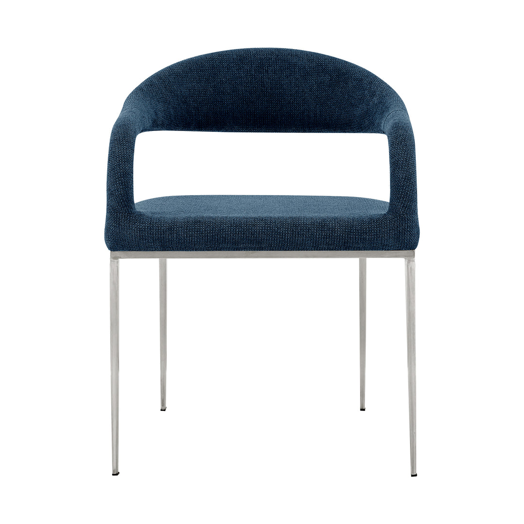 American Home Furniture Armen Living Morgan Dining Chair Set of 2