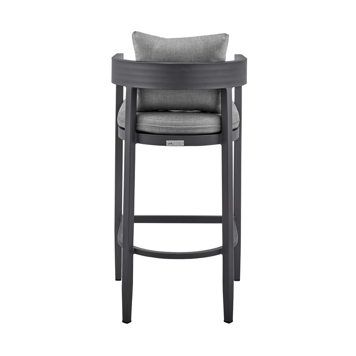 American Home Furniture Armen Living Menorca Outdoor Barstool Set of 2
