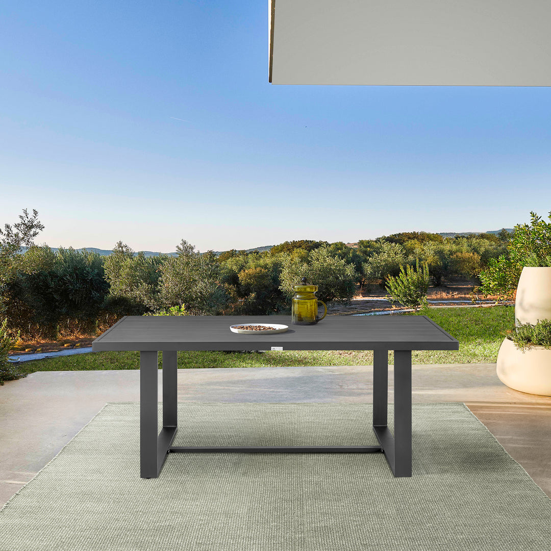 American Home Furniture Armen Living Menorca Outdoor Dining Table