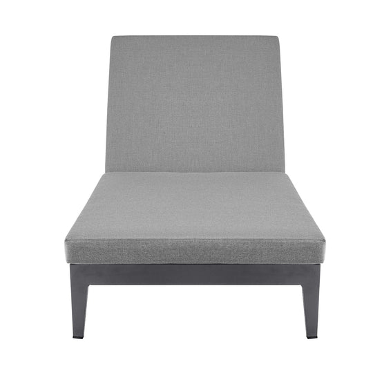 American Home Furniture Armen Living Menorca Outdoor Chaise Lounge