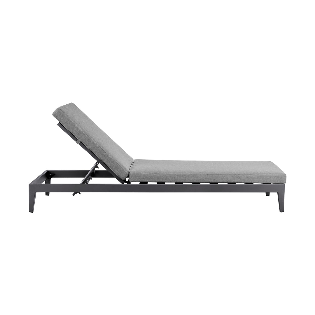 American Home Furniture Armen Living Menorca Outdoor Chaise Lounge