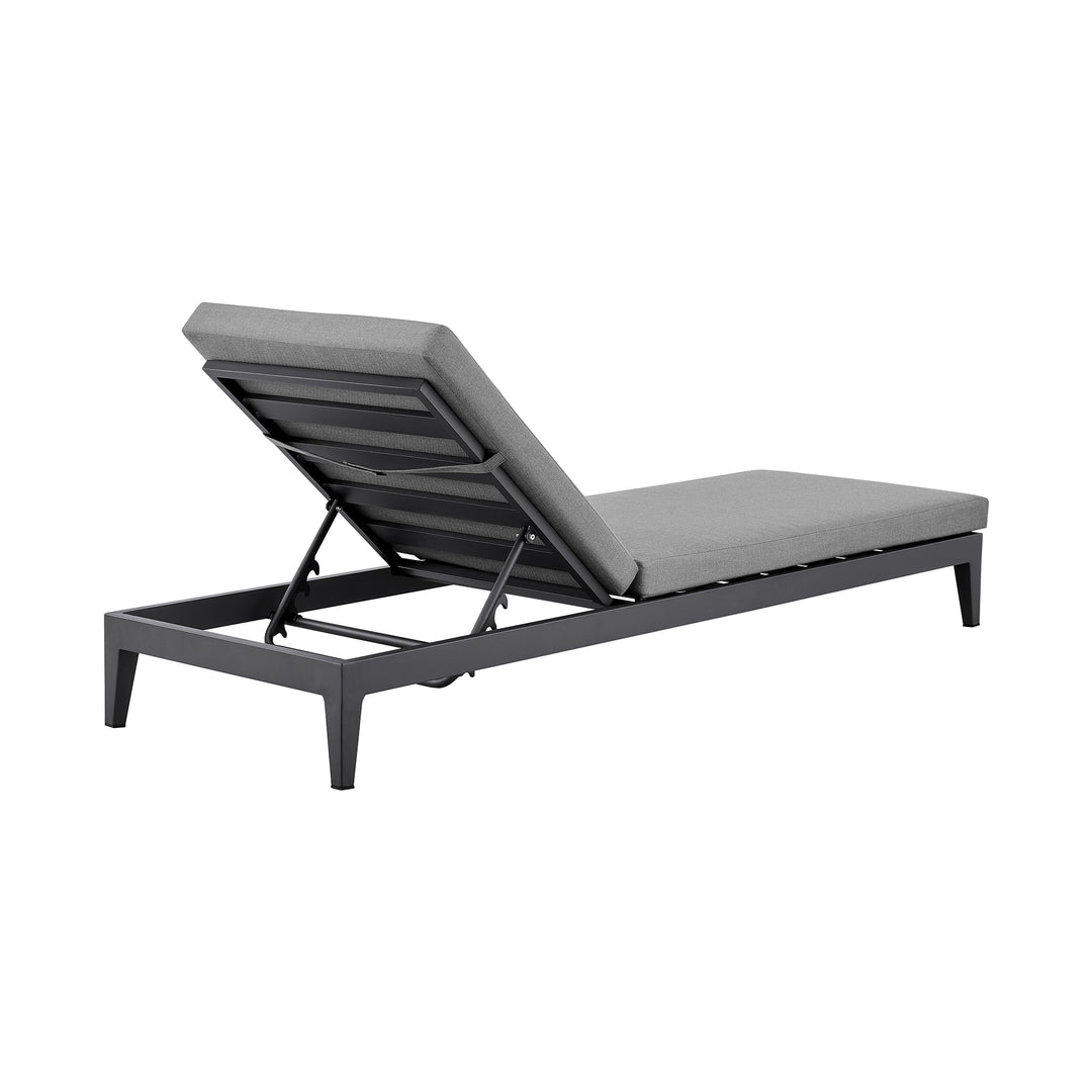 American Home Furniture Armen Living Menorca Outdoor Chaise Lounge