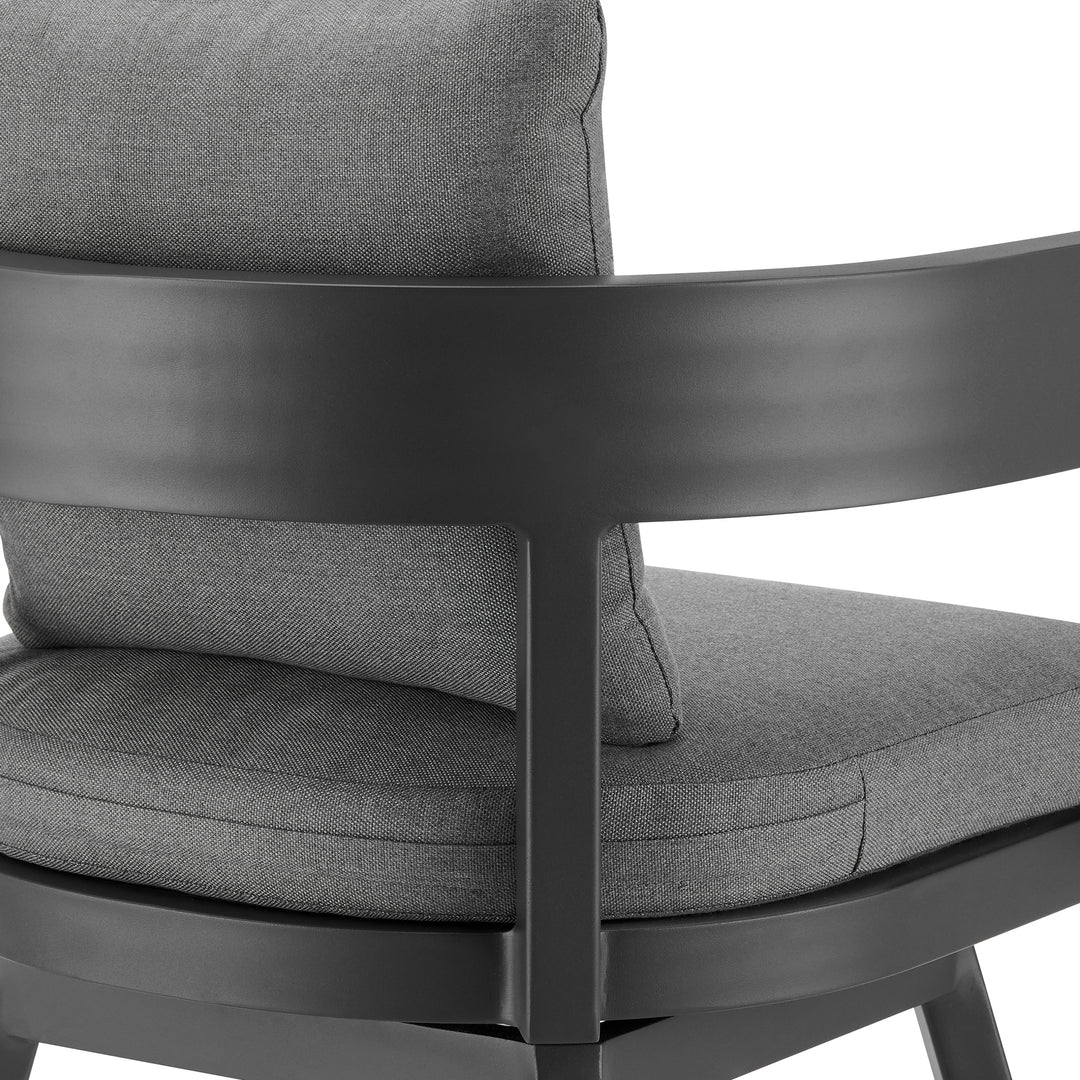 American Home Furniture Armen Living Menorca Outdoor Swivel Counter Stool Set of 2