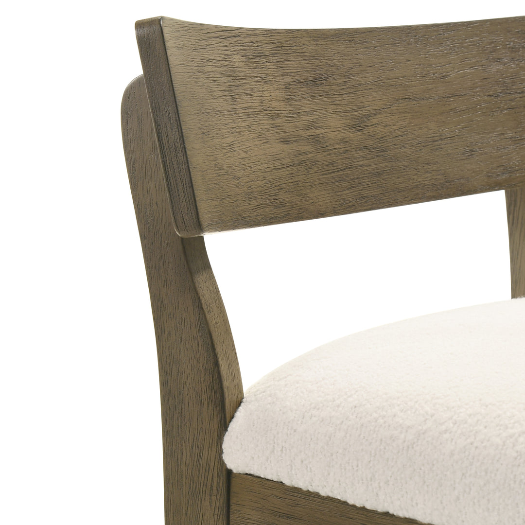 20"W x 19"D x 33"H / White/Putty Brown