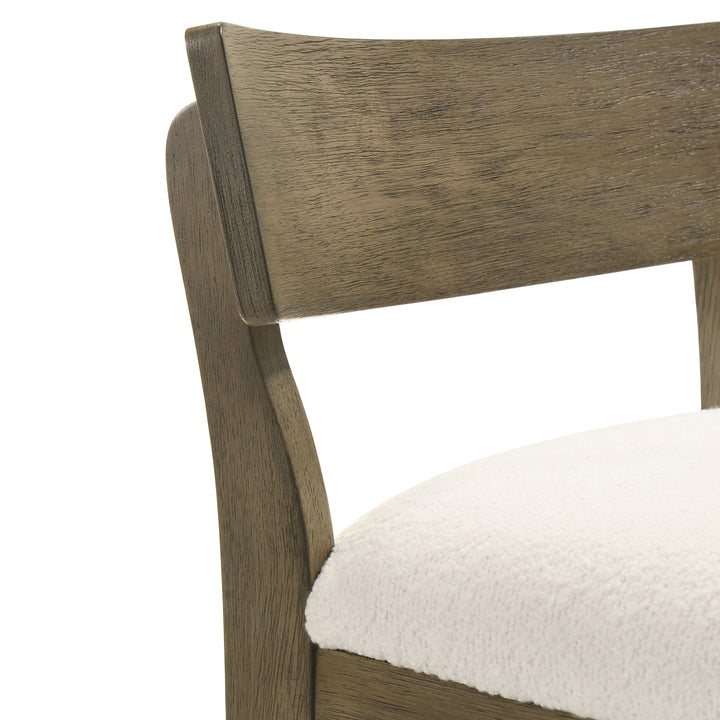 20"W x 19"D x 37"H / White/Putty Brown