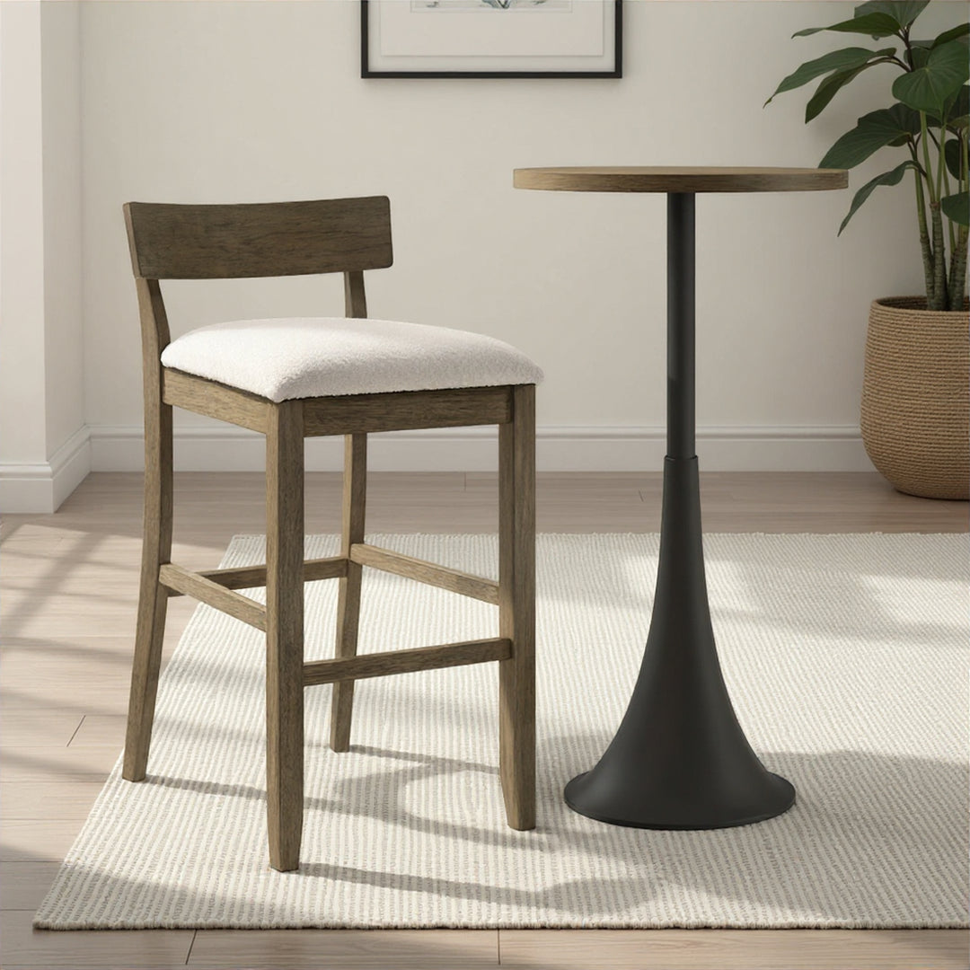 20"W x 19"D x 37"H / White/Putty Brown