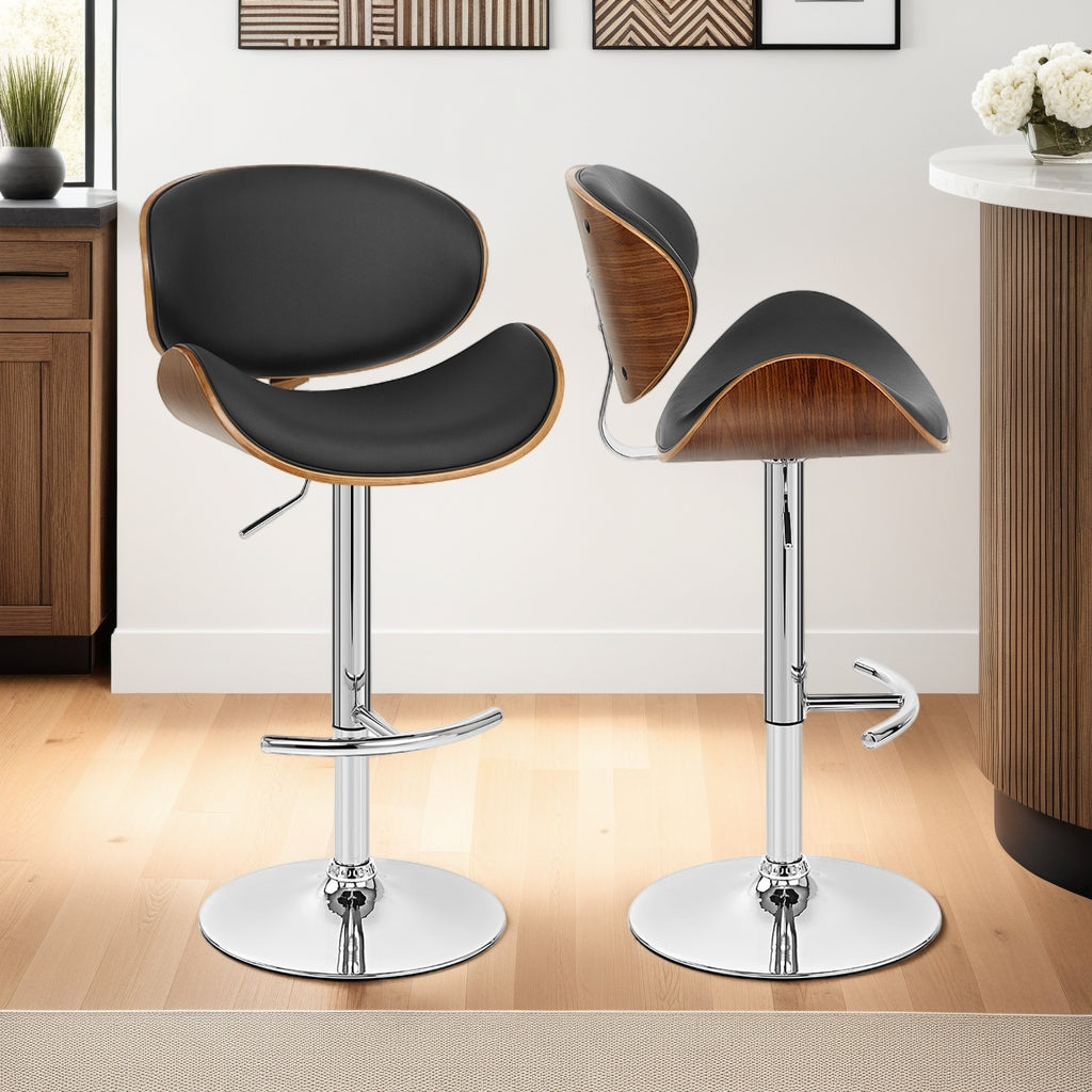 American Home Furniture Armen Living Naples Barstool Set of 2