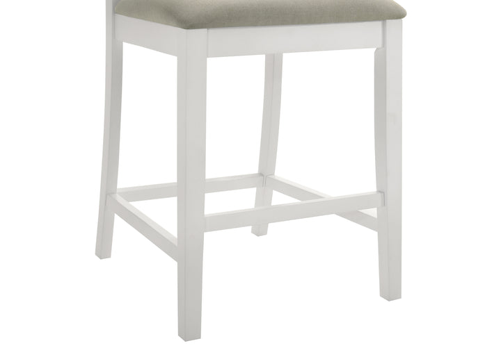 19.4"W x 24"D x 44"H / Fog/Matte White