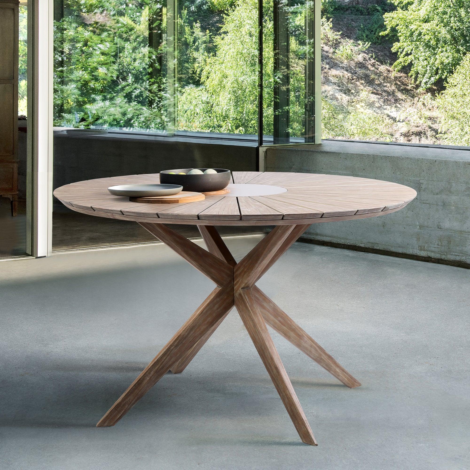 Armen Living Oasis Dining Table - Thumbnail 2