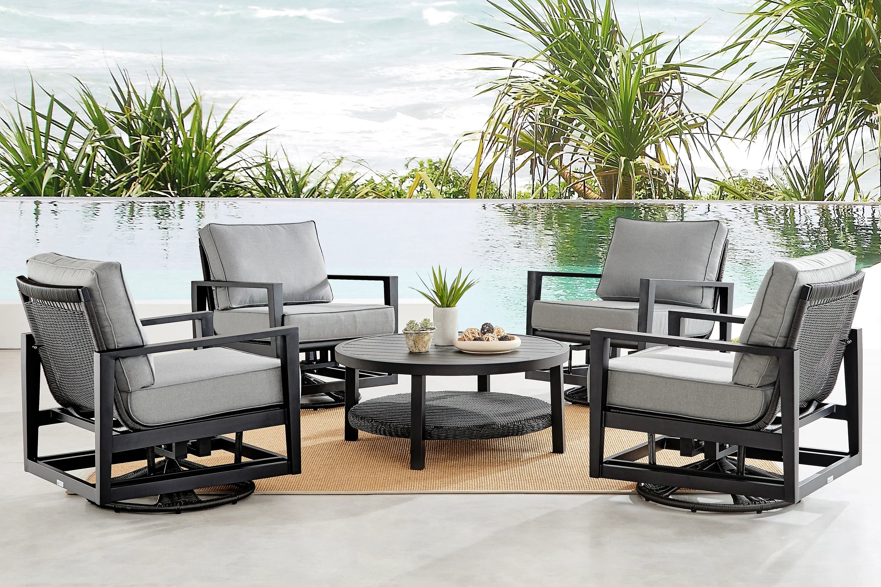 Armen Living Cayman Coffee Table