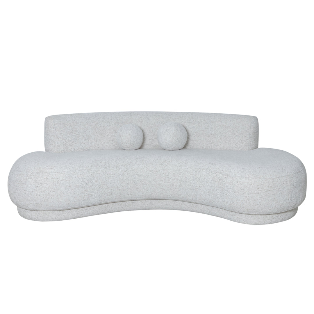 97.5"W x 32.5"D x 29.5"H / Ivory