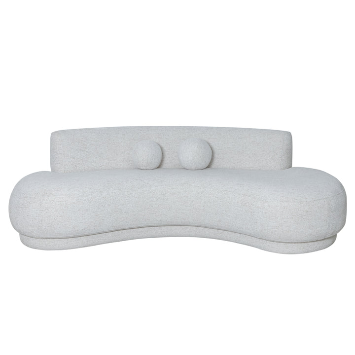 97.5"W x 32.5"D x 29.5"H / Ivory