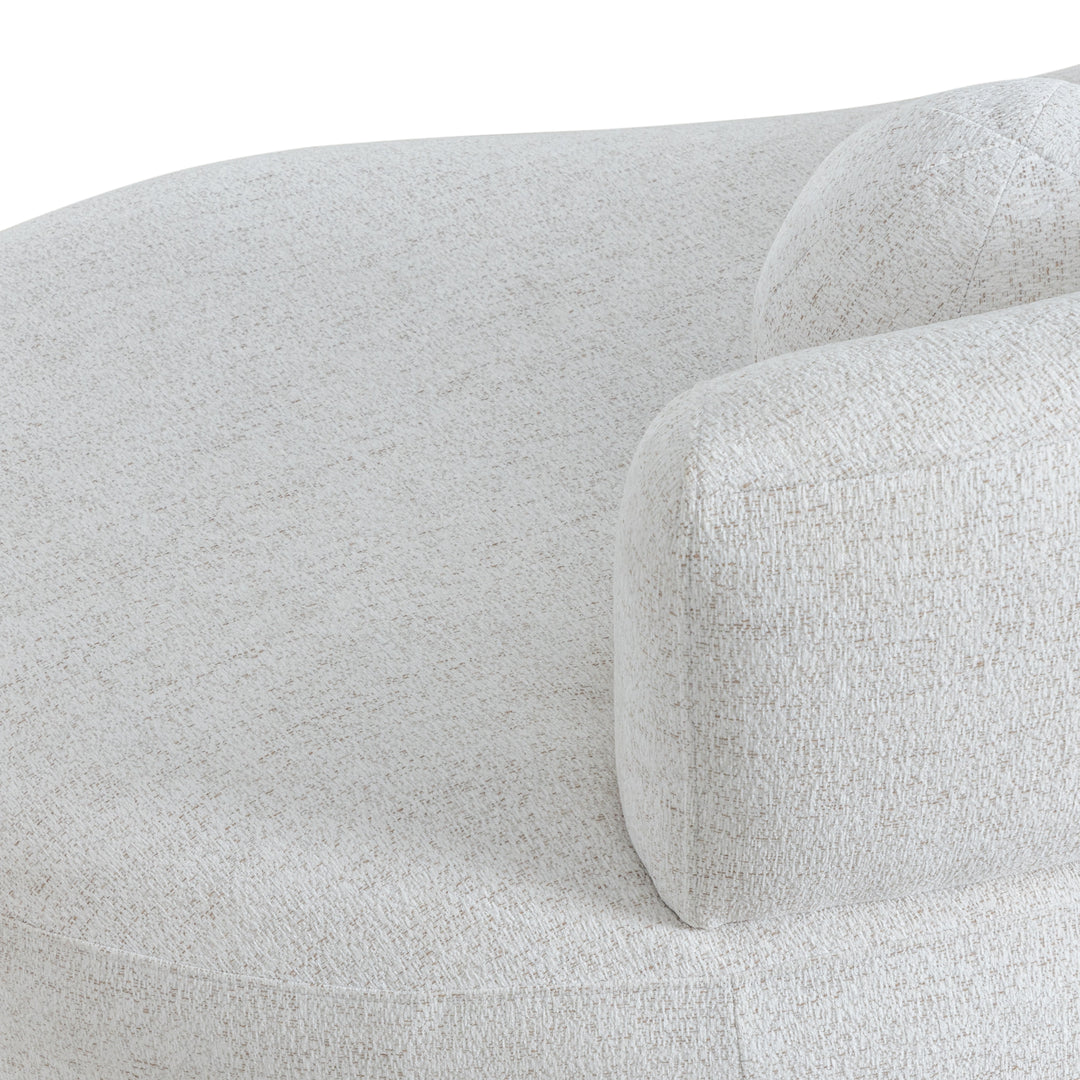 97.5"W x 32.5"D x 29.5"H / Ivory