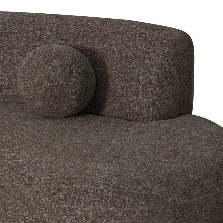 97.5"W x 32.5"D x 29.5"H / Salted Brown