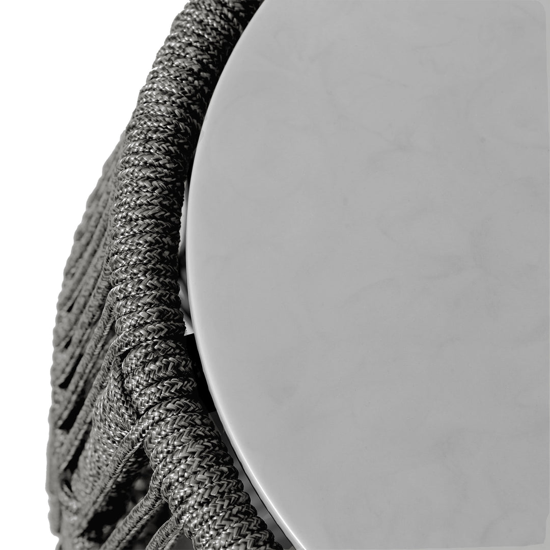 19"W x 19"D x 22"H / Charcoal/Charcoal