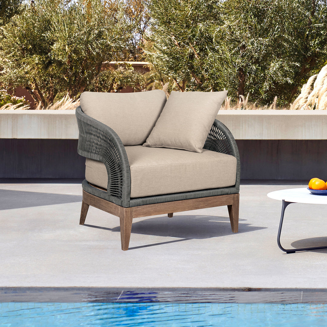 American Home Furniture Armen Living Orbit Outdoor Chair