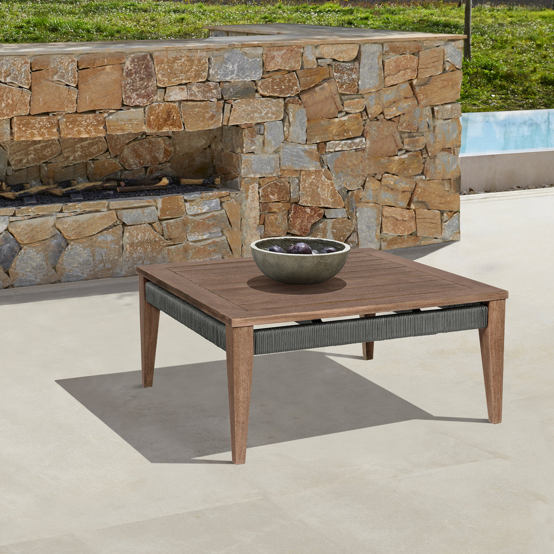 American Home Furniture Armen Living Orbit Outdoor Coffee Table