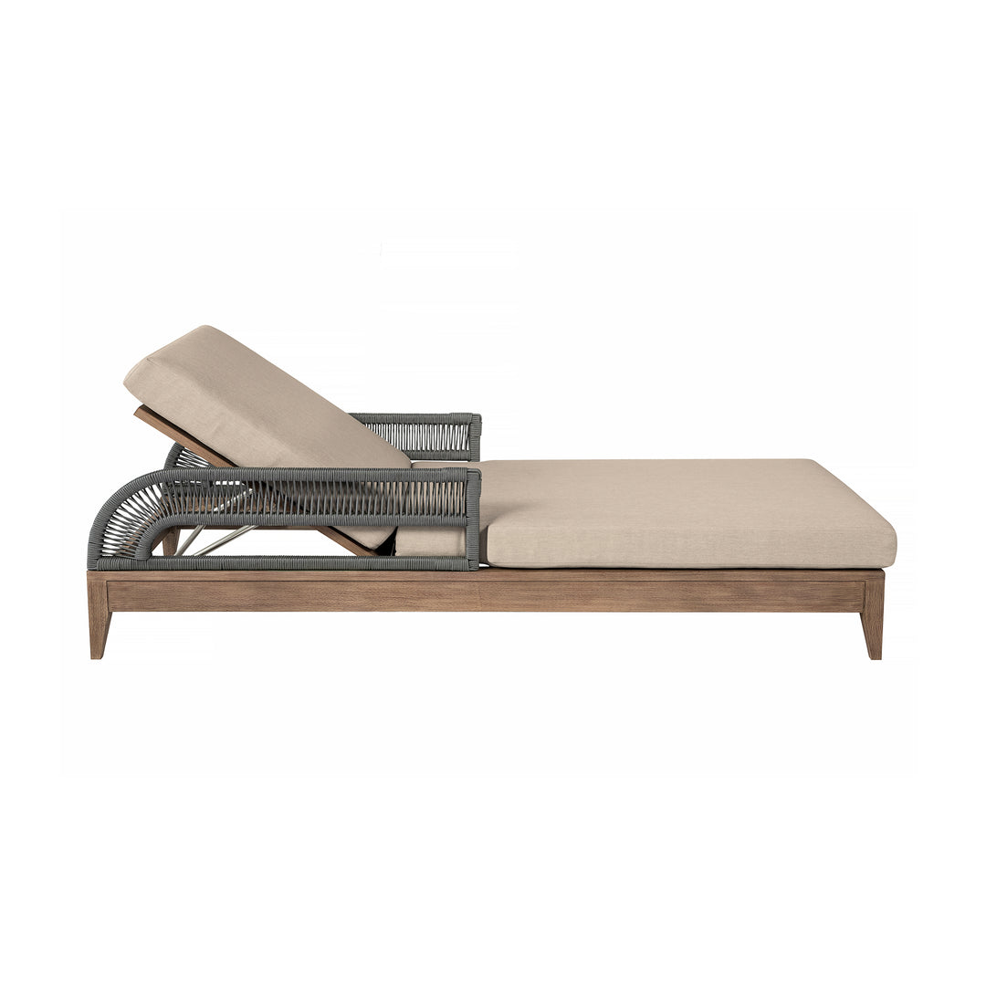 American Home Furniture Armen Living Orbit Outdoor Chaise Lounge