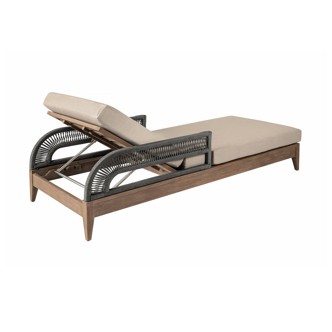 American Home Furniture Armen Living Orbit Outdoor Chaise Lounge