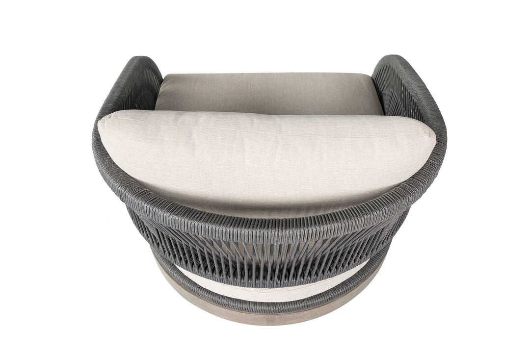 American Home Furniture Armen Living Orbit Outdoor Swivel Chair