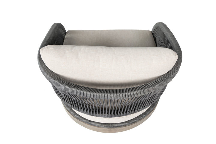 American Home Furniture Armen Living Orbit Outdoor Swivel Chair