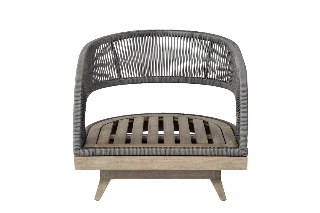 American Home Furniture Armen Living Orbit Outdoor Swivel Chair