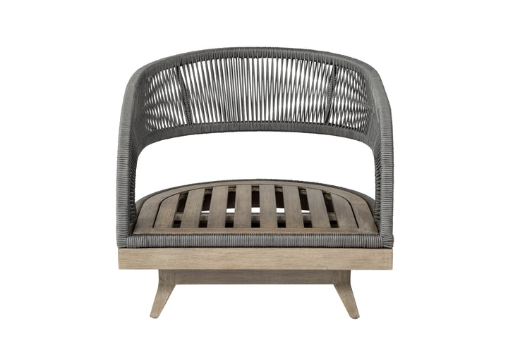 American Home Furniture Armen Living Orbit Outdoor Swivel Chair