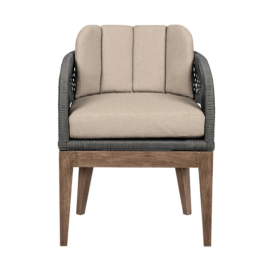 American Home Furniture Armen Living Orbit Outdoor Dining Chair Set of 2