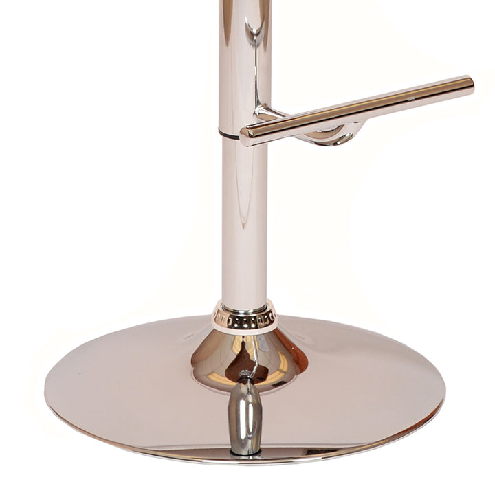 24"W x 19"D x 36-44"H / Black/Walnut Wood