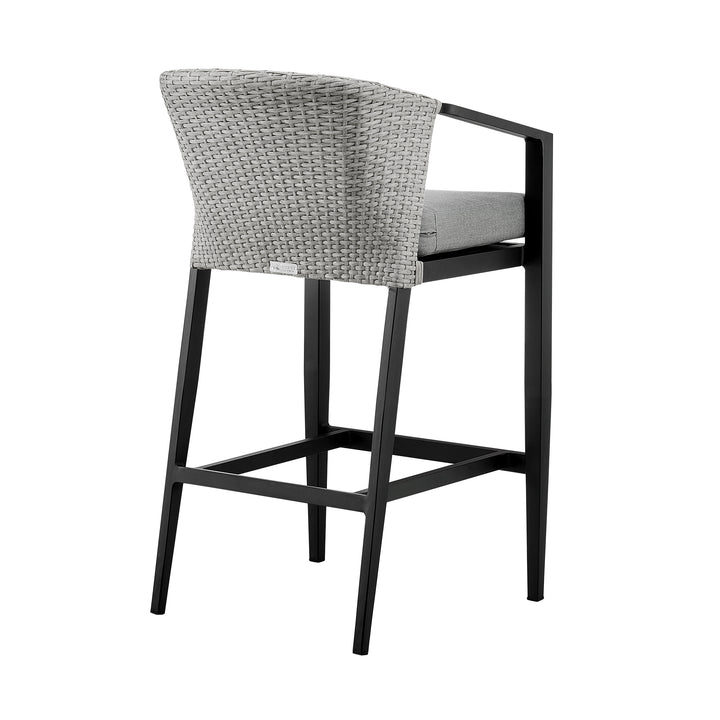 American Home Furniture Armen Living Palma Outdoor Barstool Set of 2