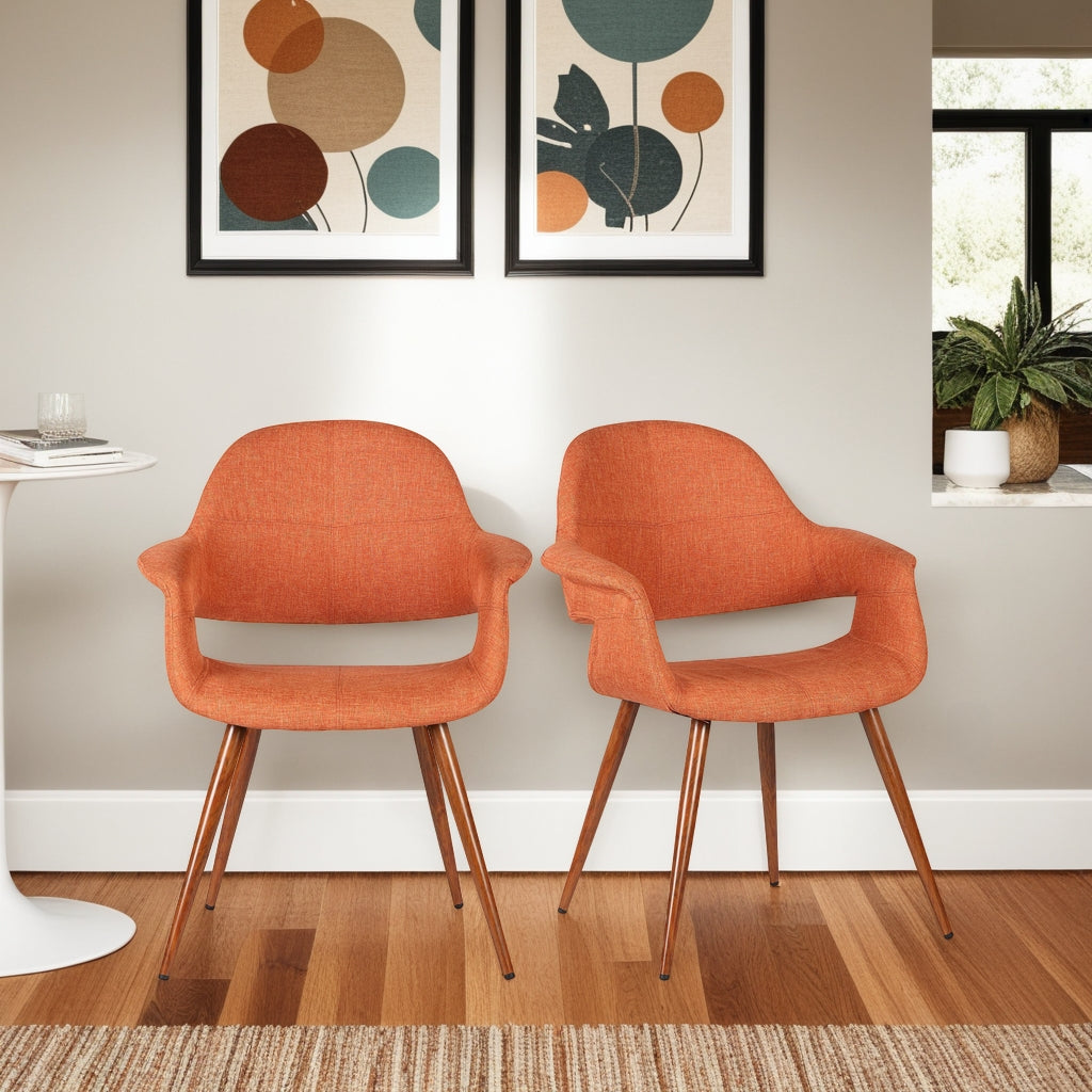 American Home Furniture Armen Living Phoebe Dining Chair Set of 2