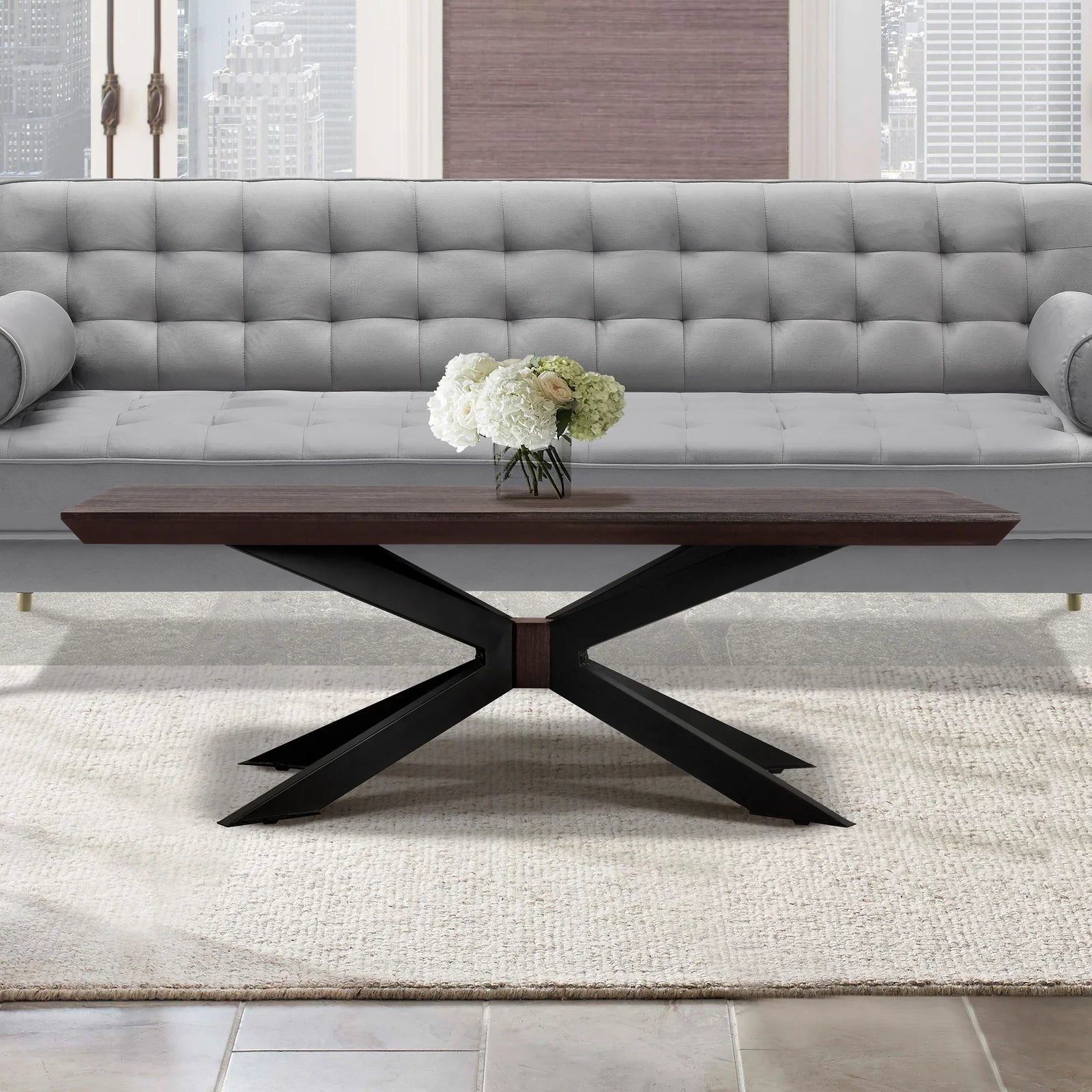 American Home Furniture Armen Living Pirate Coffee Table 