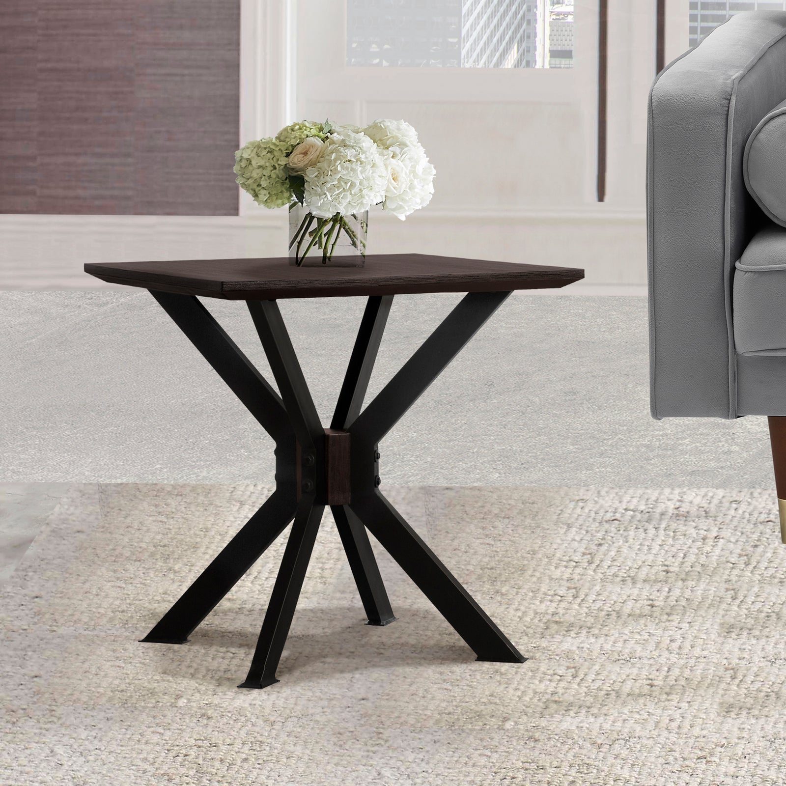 American Home Furniture Armen Living Pirate End Table