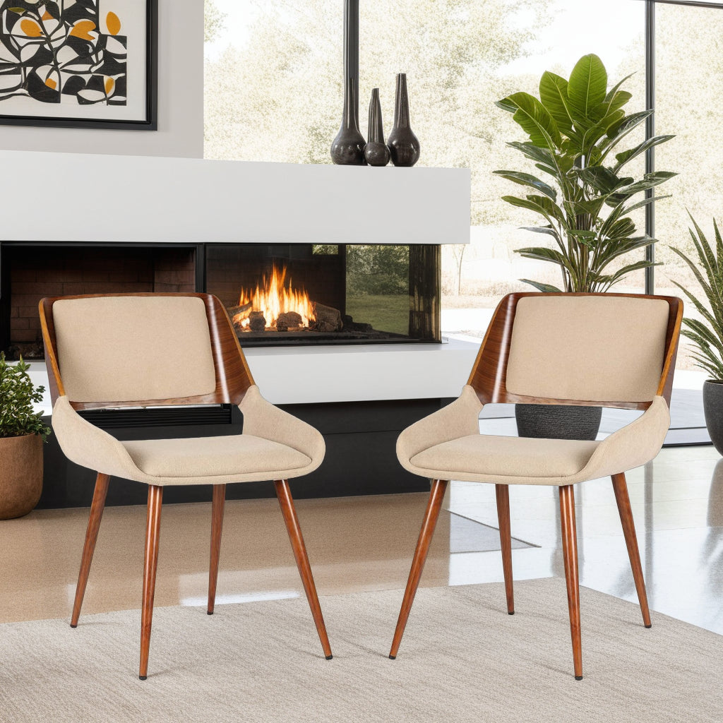 20"W x 25"D x 31"H / Brown/Walnut