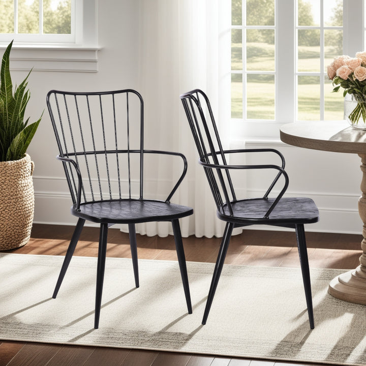 American Home Furniture Armen Living Parisa Dining Accent Chair