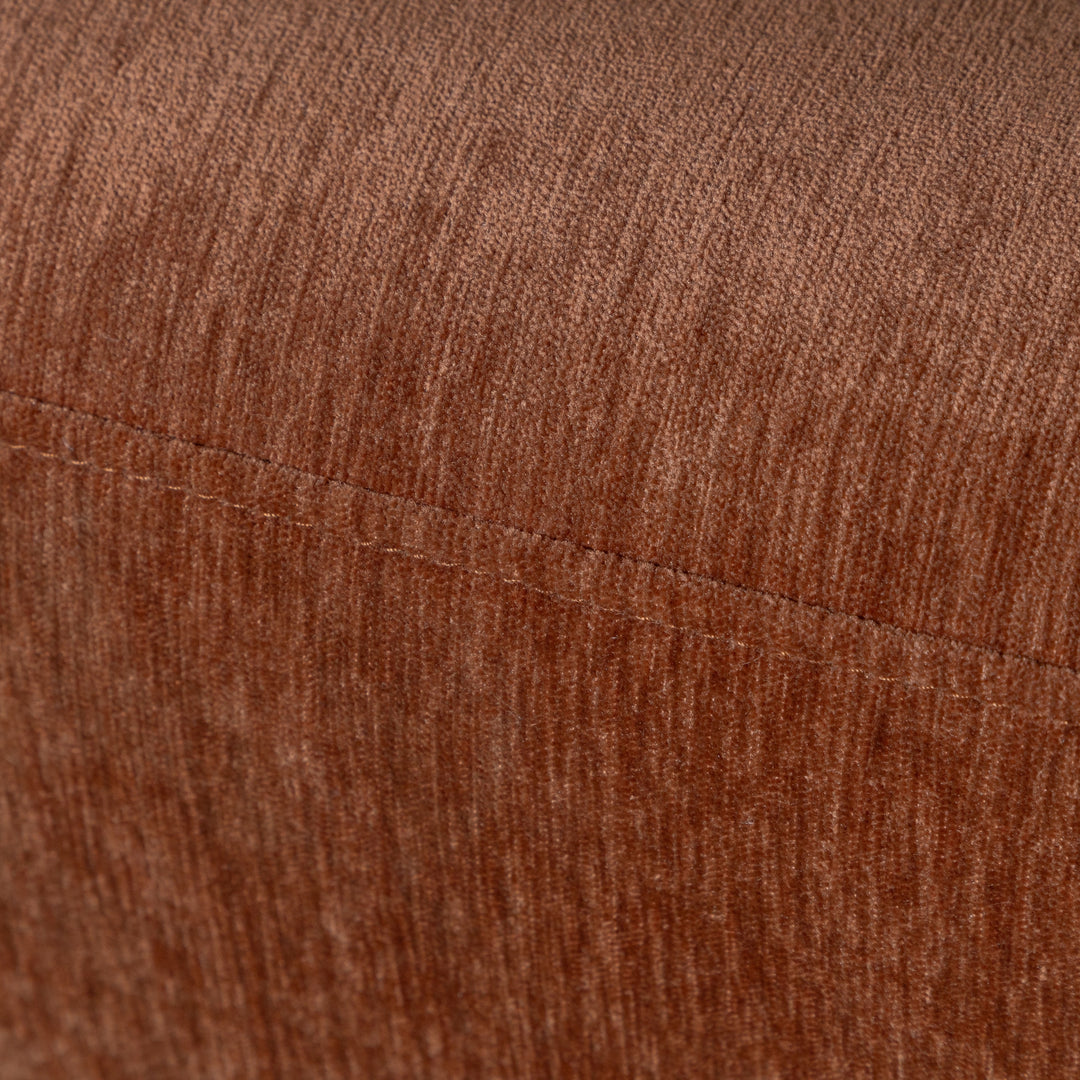 29.75"W x 31"D x 31"H / Brown/Brown