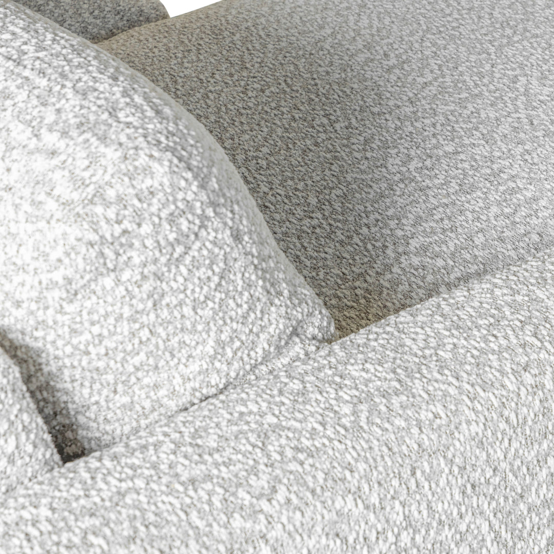 123"W x 73.75"D x 33.75"H / Speckled Stone/Brown