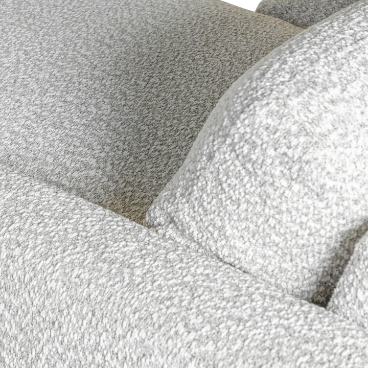 123"W x 73.75"D x 33.75"H / Speckled Stone/Brown