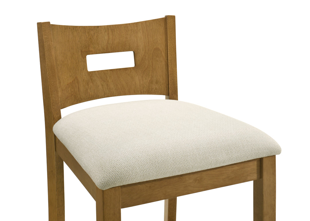 16.75"W x 20"D x 40.25"H / Ivory/Amber Glow