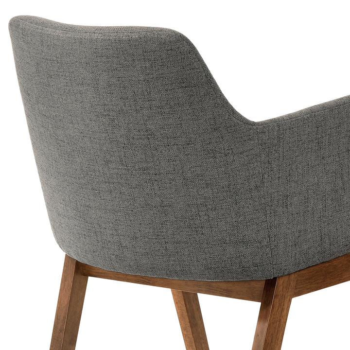 22"W x 24"D x 32"H / Black/Walnut