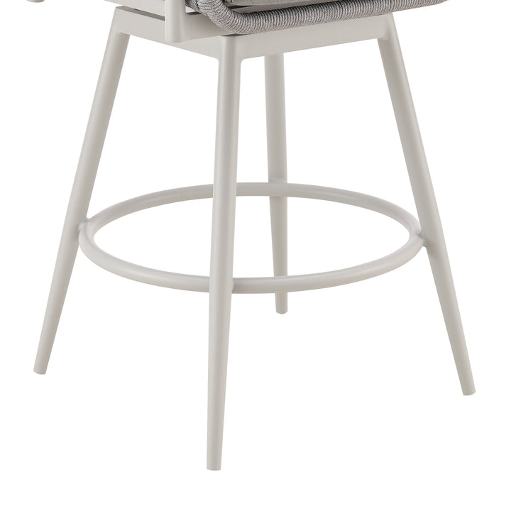 American Home Furniture Armen Living Rhodes Outdoor Counter Stool Set of 2